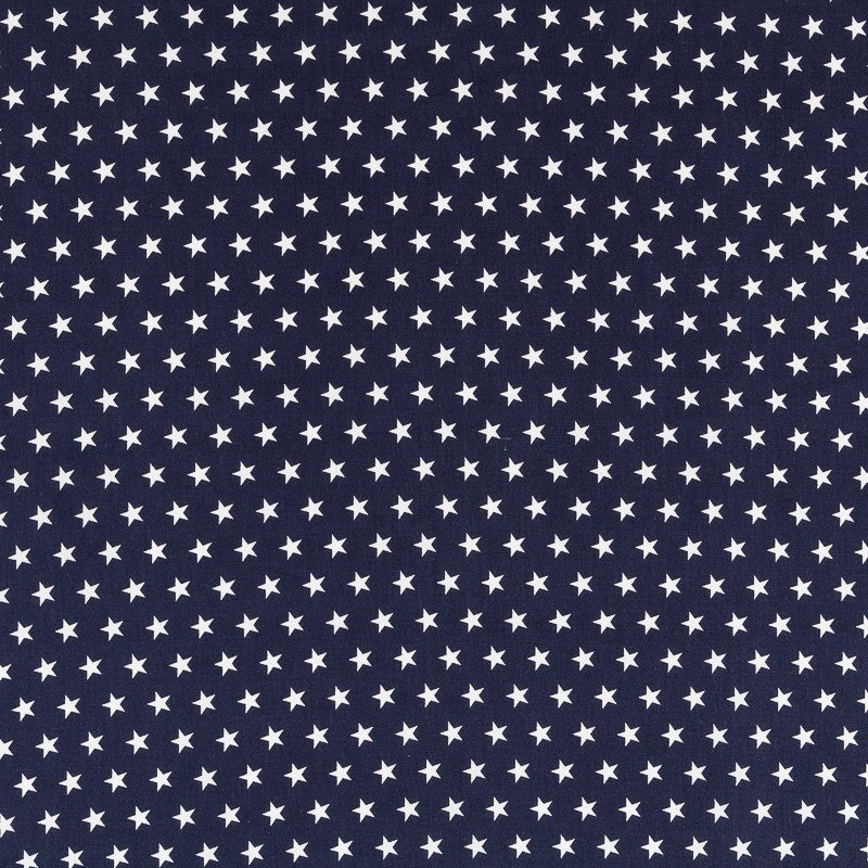 Patchwork Stars Navy Background - Ribes y Casals