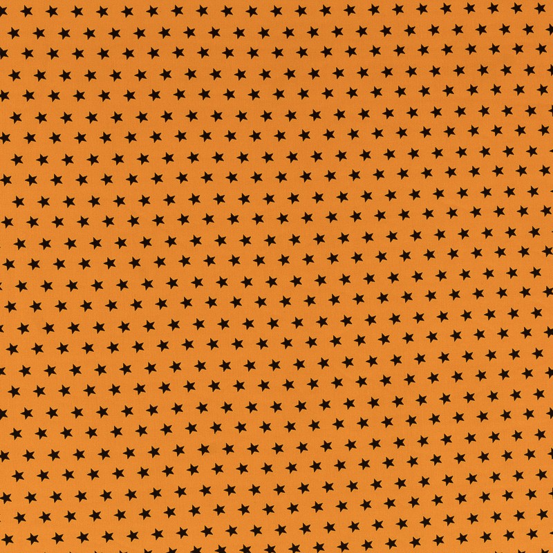 Patchwork Stars Orange Background - Ribes y Casals
