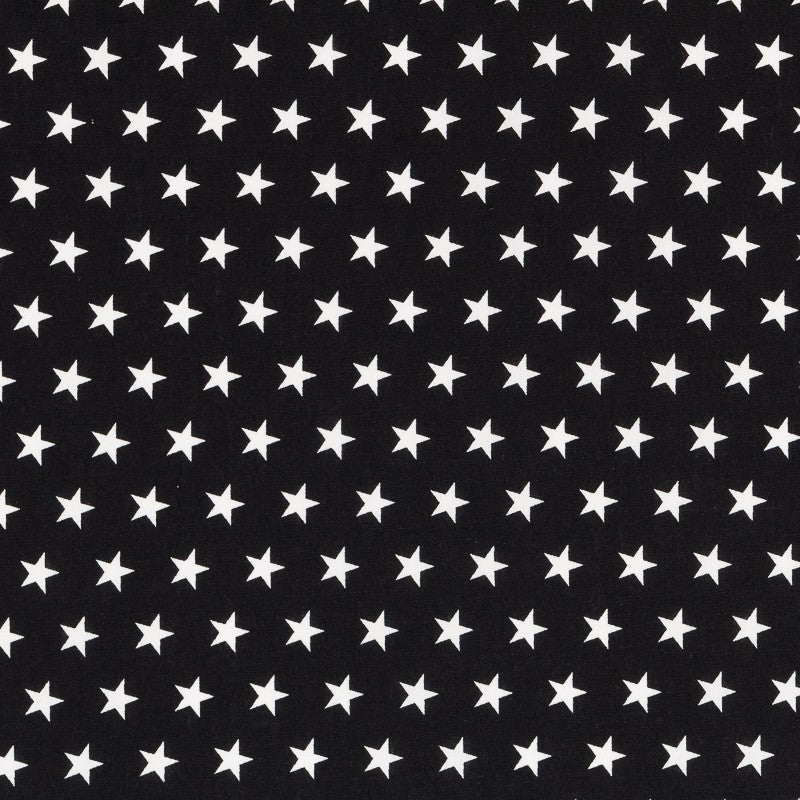 Patchwork Stars Black Background - Ribes y Casals