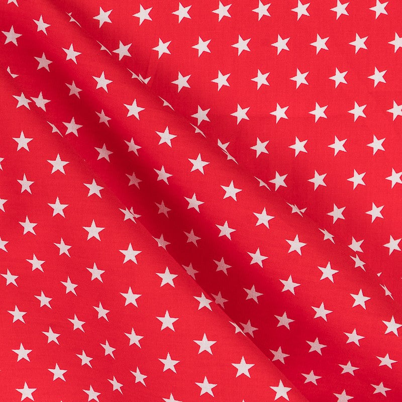 Patchwork Stars Red Background - Ribes y Casals