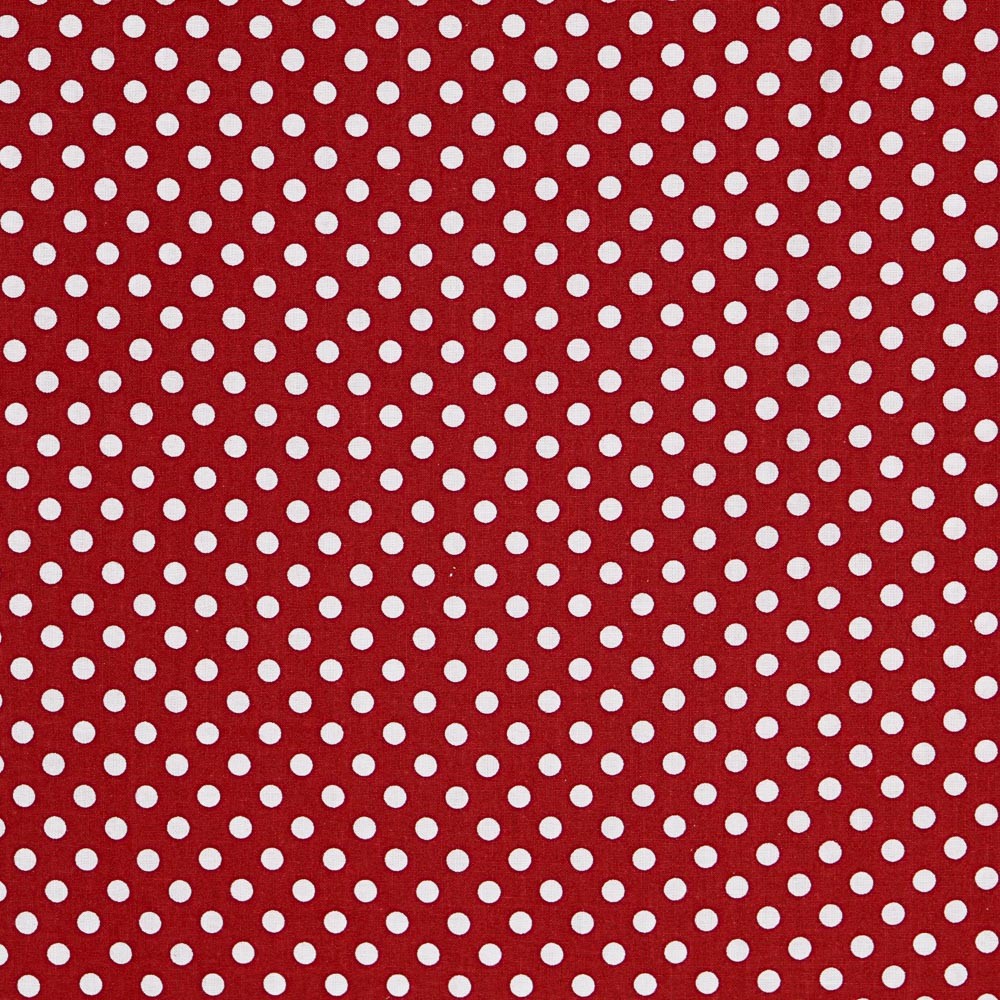 Patchwork Dots Red 5mm - Ribes y Casals
