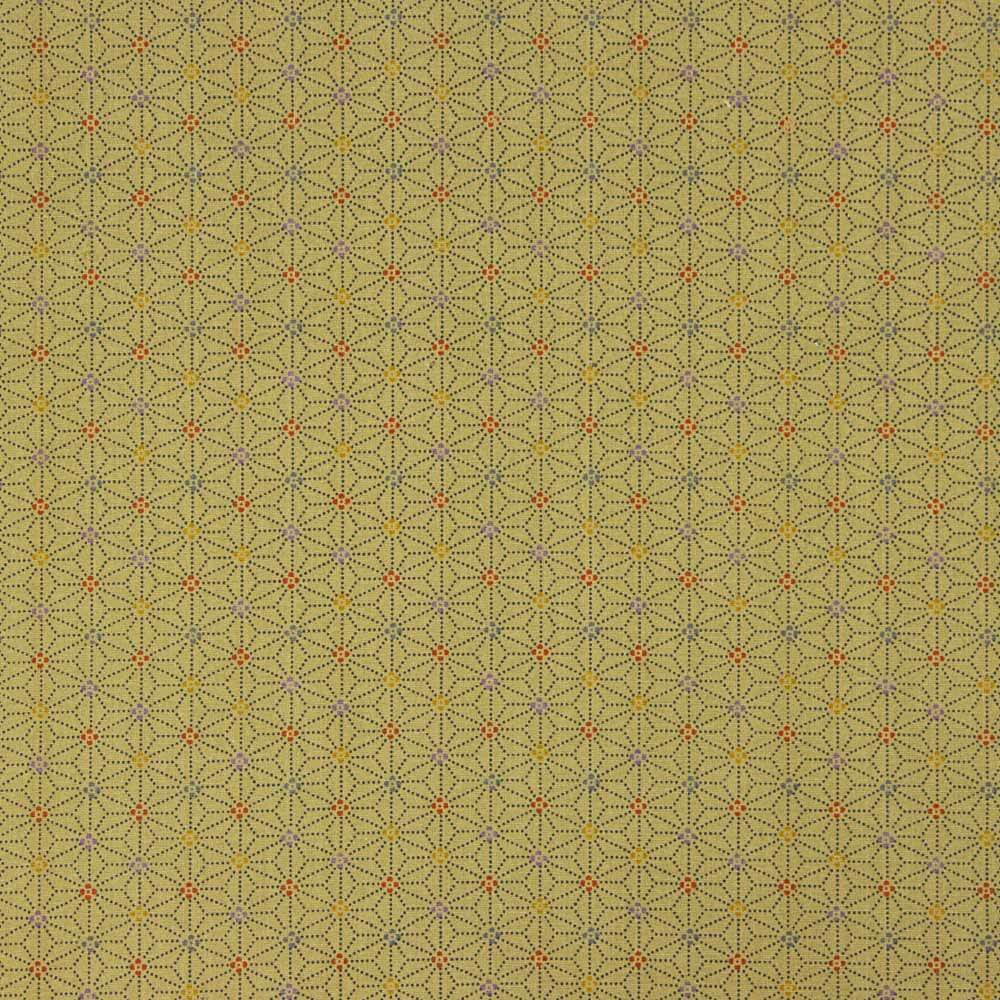 Cotton Patchwork 3D Doré Stars - Ribes y Casals