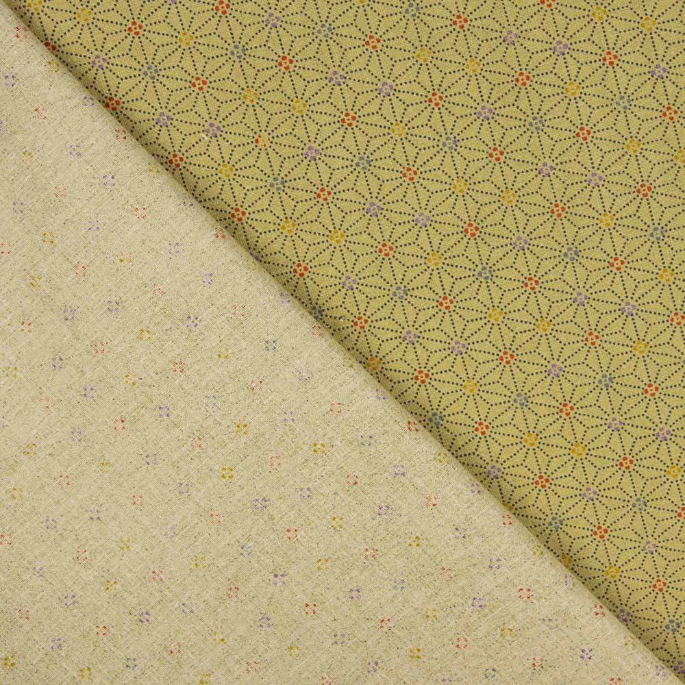 Cotton Patchwork 3D Doré Stars - Ribes y Casals