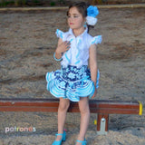 Patrón Flamenca Infantil Largo - Ribes y Casals