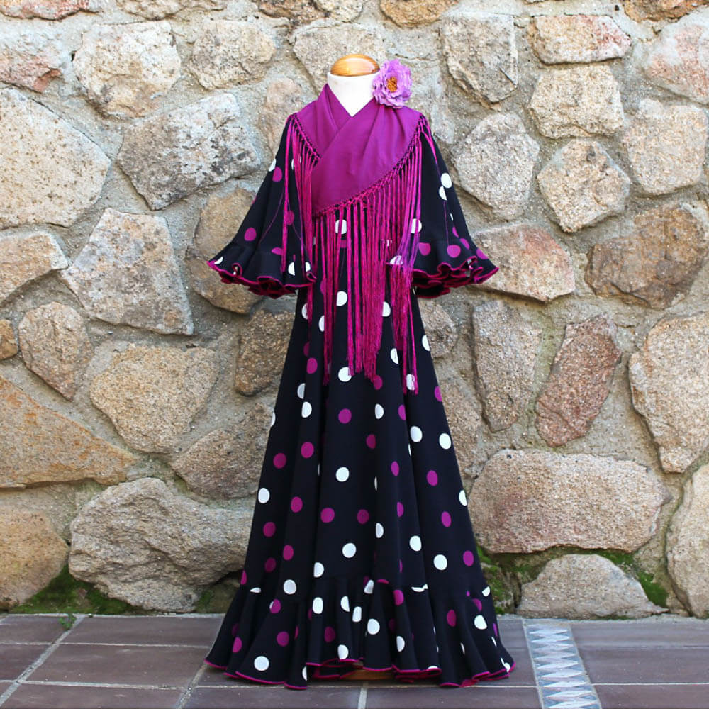 Rociero Girl Dress Pattern - Ribes y Casals