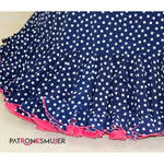 Flamenco Dress Pattern Nejas Girl - Ribes y Casals