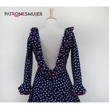 Flamenco Dress Pattern Nejas Girl - Ribes y Casals