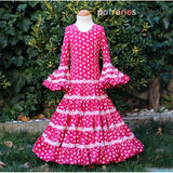 Flamenco Dress Pattern Canastero Girl - Ribes y Casals