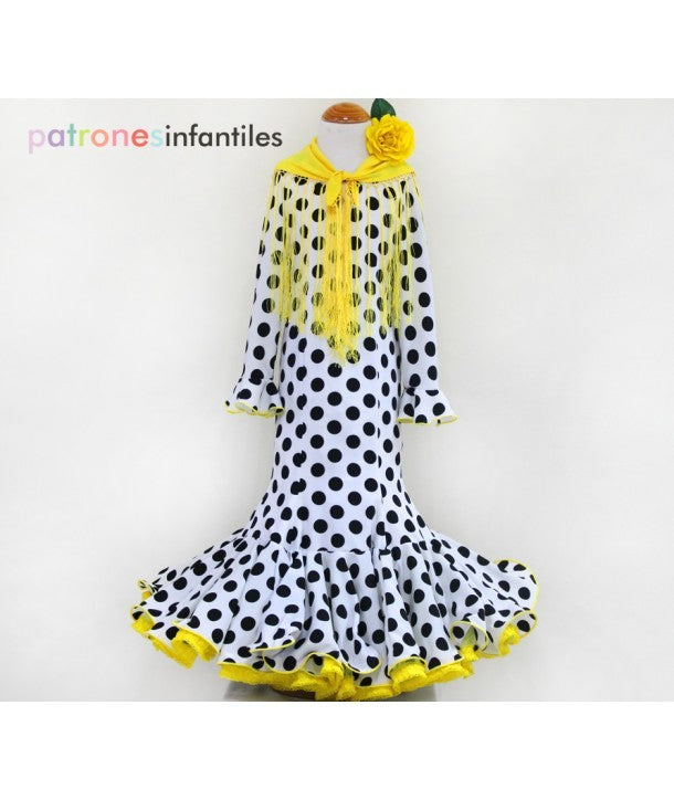 Flamenco Dress Pattern Nejas Women - Ribes y Casals