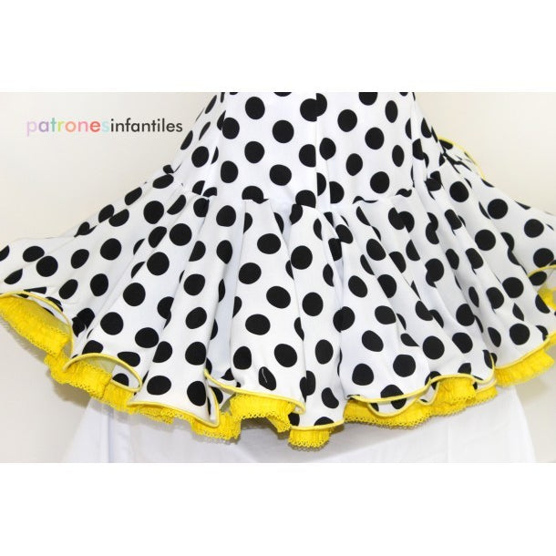 Flamenco Dress Pattern Nejas Women - Ribes y Casals