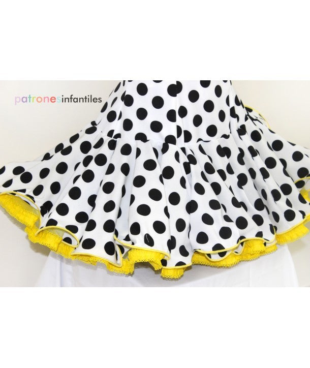 Flamenco Dress Pattern Nejas Women - Ribes y Casals