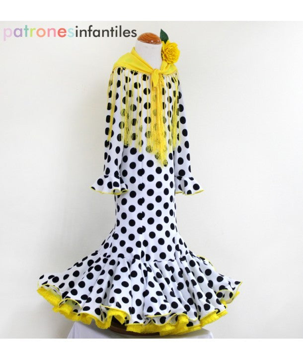 Flamenco Dress Pattern Nejas Women - Ribes y Casals