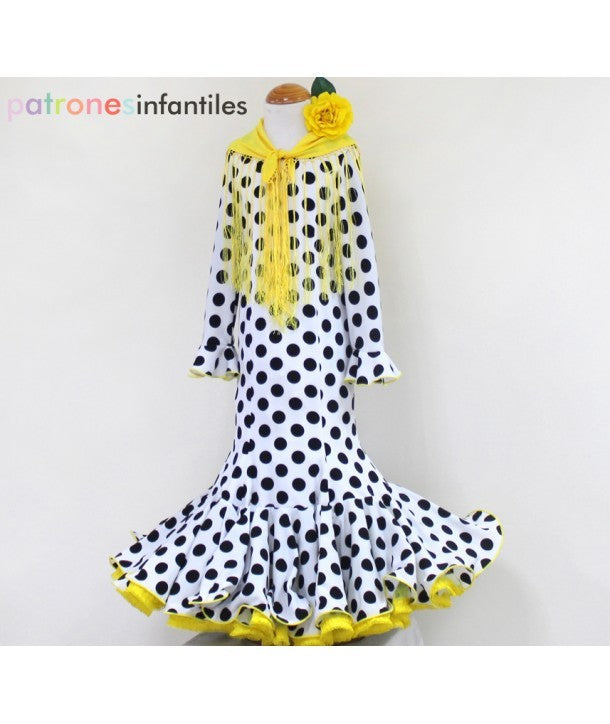 Flamenco Dress Pattern Nejas Women - Ribes y Casals