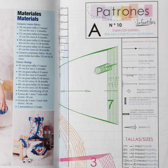 Sewing Patterns Magazine For Babies Nº10 - Ribes y Casals