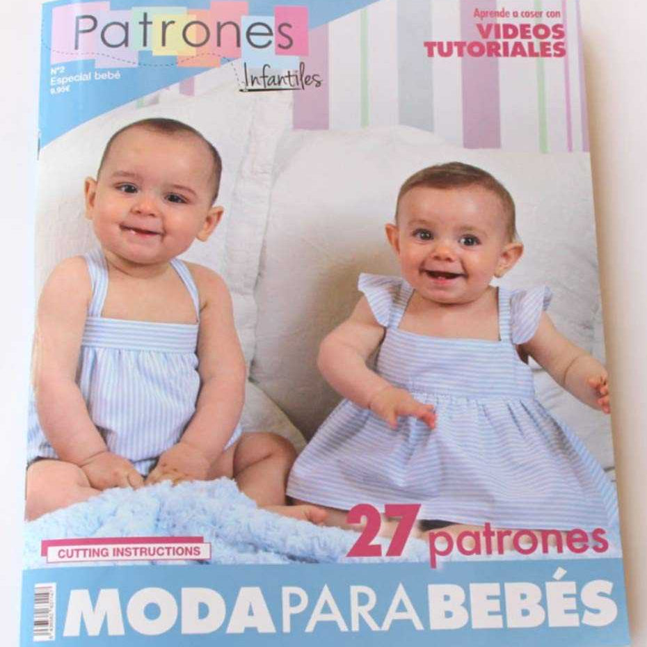 Magazine Sewing Patterns Baby Fashion Nº2 - Ribes y Casals