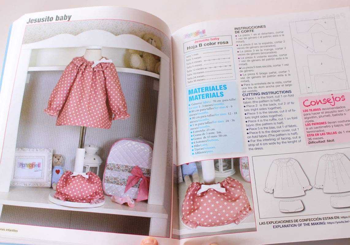 Magazine Sewing Patterns Baby Fashion Nº2 - Ribes y Casals