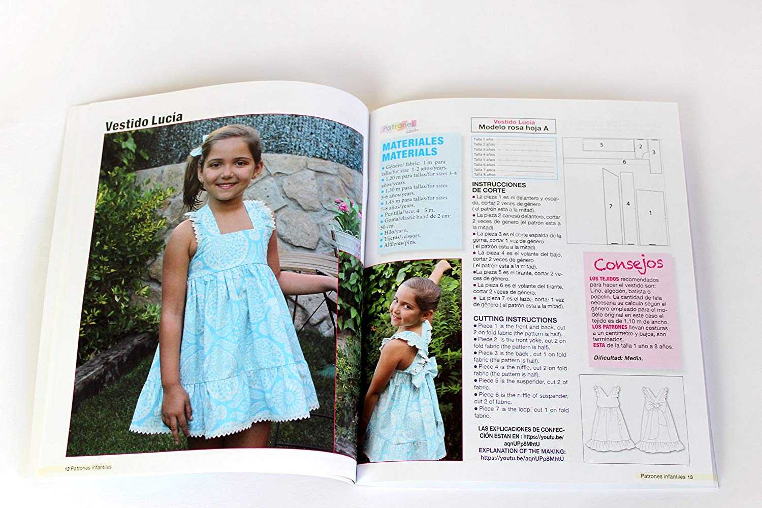 Magazine Sewing Patterns For Children Nº1 - Ribes y Casals