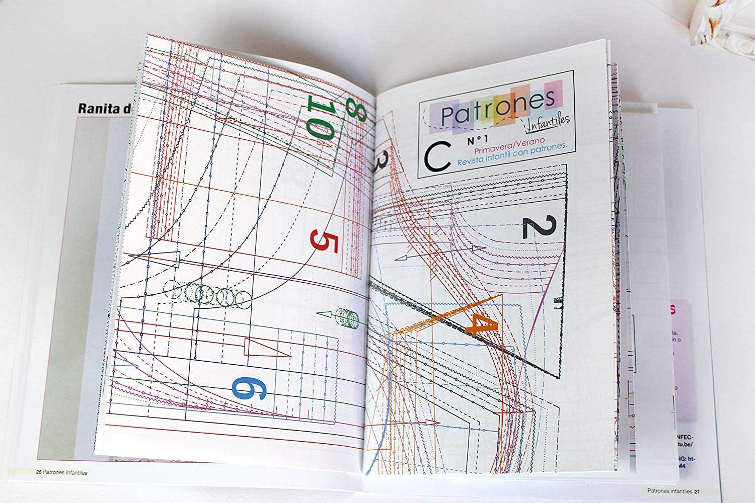 Magazine Sewing Patterns For Children Nº1 - Ribes y Casals