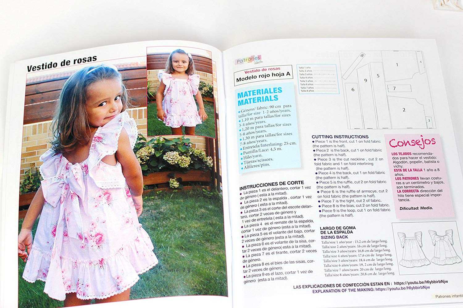 Magazine Sewing Patterns For Children Nº1 - Ribes y Casals