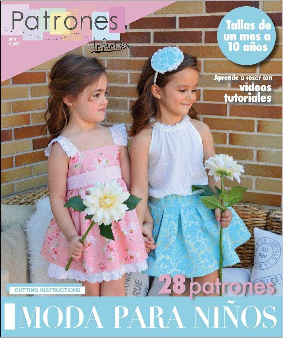 Magazine Sewing Patterns For Children Nº4 - Ribes y Casals