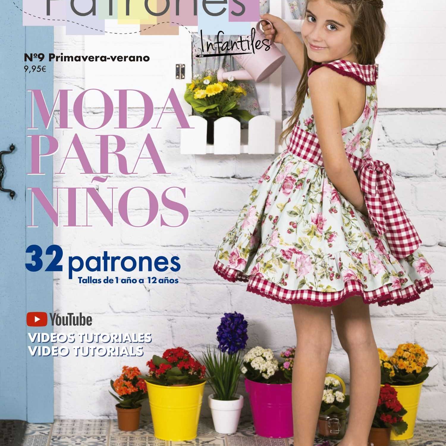 Magazine Sewing Patterns For Children Nº9 - Ribes y Casals