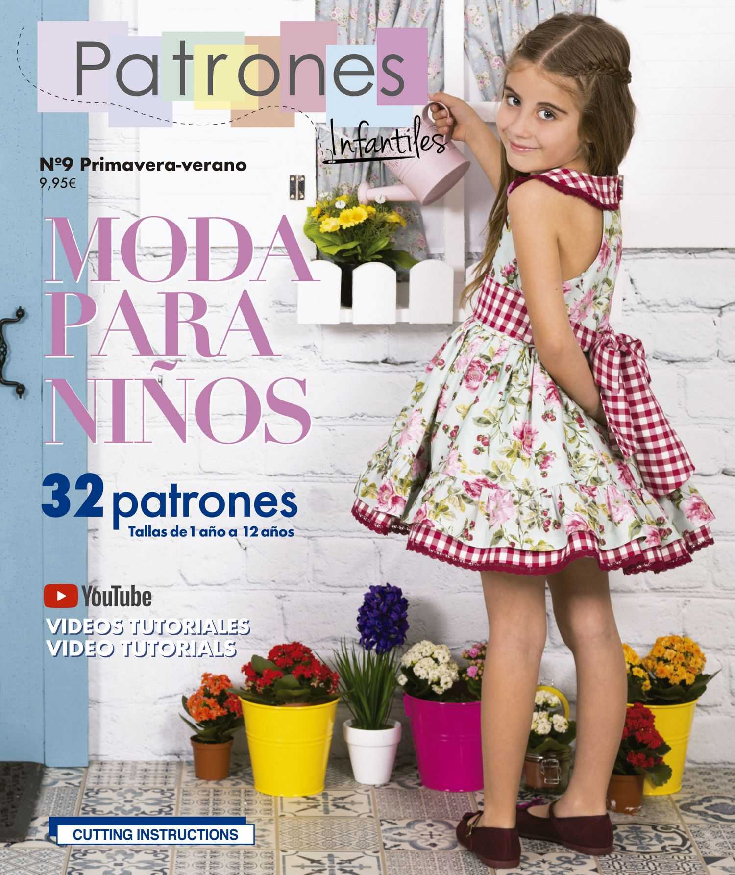 Magazine Sewing Patterns For Children Nº9 - Ribes y Casals