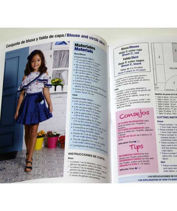 Magazine Sewing Patterns For Children Nº9 - Ribes y Casals
