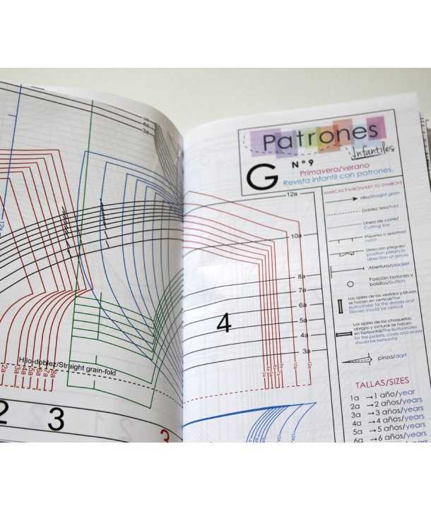 Magazine Sewing Patterns For Children Nº9 - Ribes y Casals