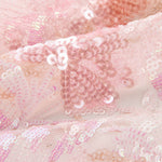 Light Pink Splash Sequin Embroidered Tulle - Ribes y Casals