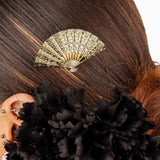 Gold Flamenco Hair Comb – Fan Design - Ribes y Casals