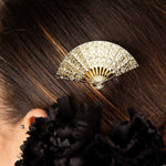 Gold Flamenco Hair Comb – Fan Design - Ribes y Casals