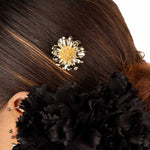 Gold Flamenco Hair Comb – Floral Design - Ribes y Casals