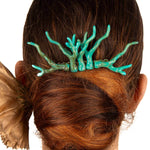 Flamenco Peineta – Turquoise Coral Design - Ribes y Casals