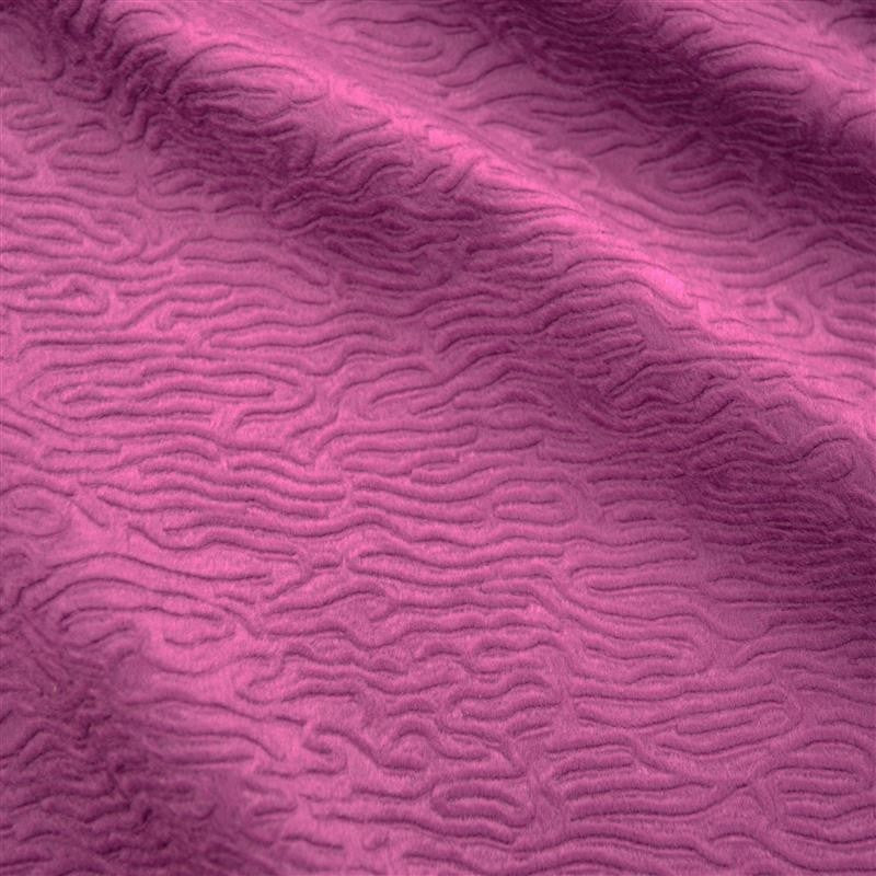 Hair fabric Astrakhan Synthetic Cyclamen - Ribes y Casals