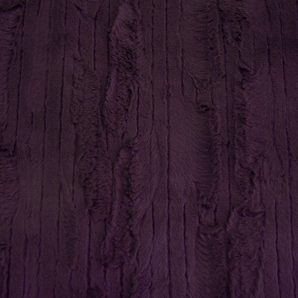 Synthetic Hair Stripes Aubergine - Ribes y Casals