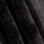 Shiny Faux Fur Black - Ribes y Casals
