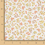 Percal Estampado Floral Cálido - Ribes y Casals