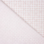 Children’s Cotton Percale – Pink Vichy with Stars - Ribes y Casals