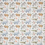 Multicoloured Wild Safari Printed Percale - Ribes y Casals