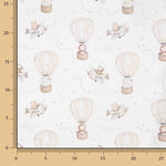 Beige Printed Percale with Small Aviators - Ribes y Casals