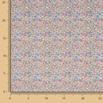 Multicoloured Floral Garden Print Percale - Ribes y Casals