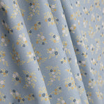 Blue Meadow Sweet Printed Percale - Ribes y Casals