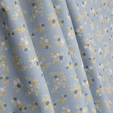 Blue Meadow Sweet Printed Percale - Ribes y Casals