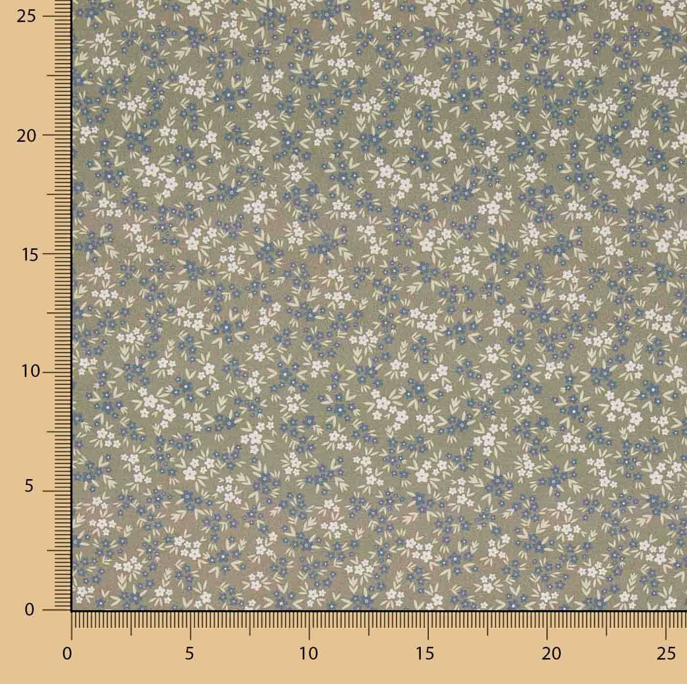 Floral Meadow Print Percale - Ribes y Casals
