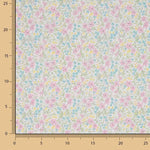 Pastel Watercolour Print Garden Printed Percale - Ribes y Casals