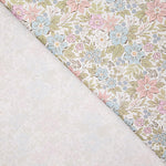Romantic Pastel Garden Printed Percale - Ribes y Casals