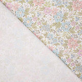 Romantic Pastel Garden Printed Percale - Ribes y Casals