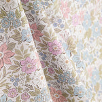 Romantic Pastel Garden Printed Percale - Ribes y Casals