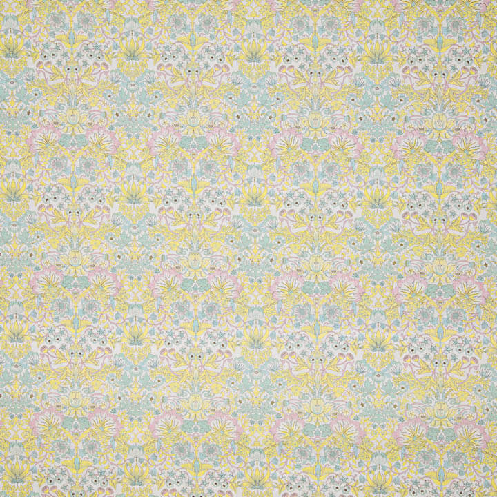 Pastel Yellow ‘Garden of Versailles’ Printed Percale - Ribes y Casals