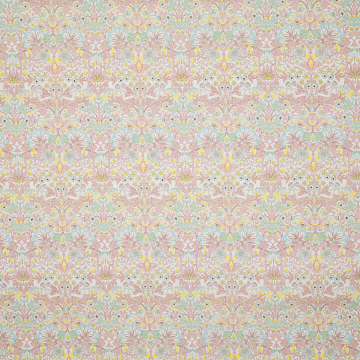 Pastel Pink ‘Garden of Versailles’ Printed Percale - Ribes y Casals